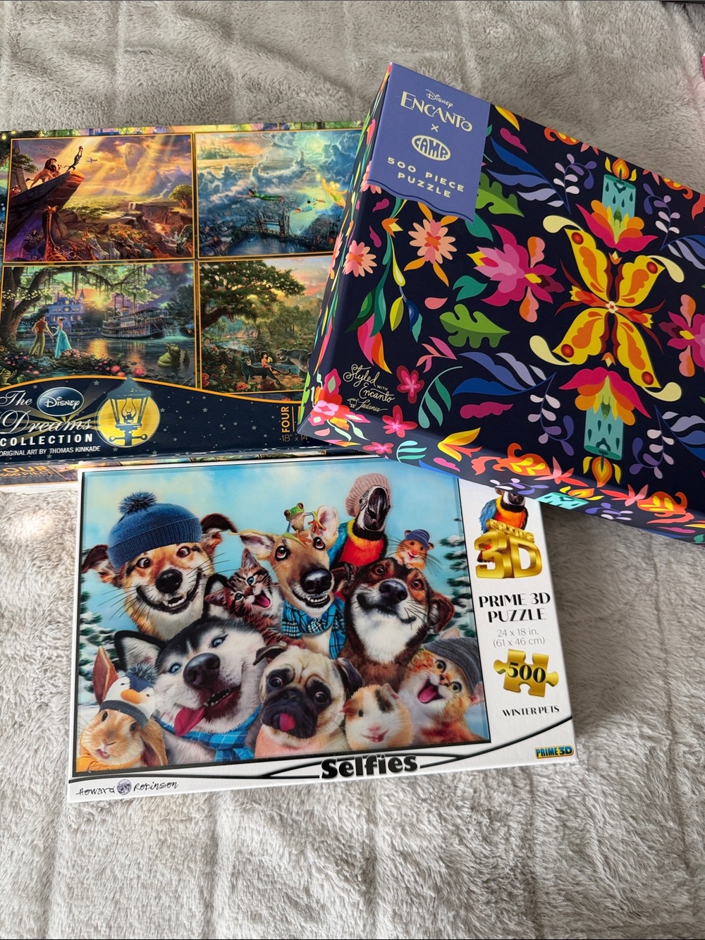 Disney & Dogs 500-Piece Puzzle Bundle